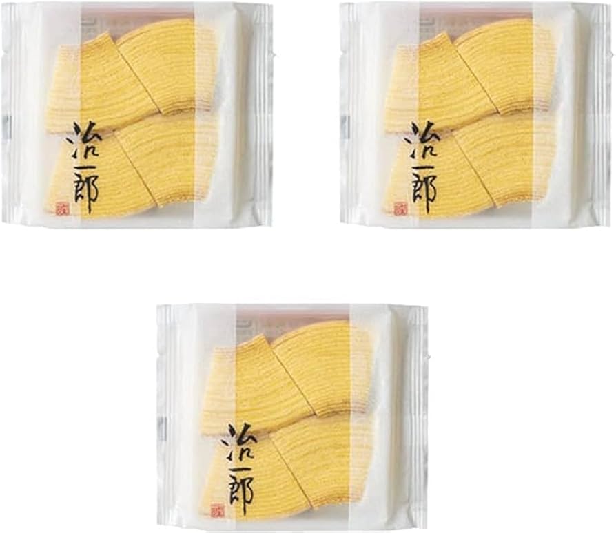Amazon.co.jp: 治一郎 バームクーヘン カット 3個 個包装 【お